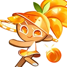 Orangen-Cookie