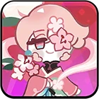 Pfirsichblüten-Cookie
