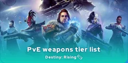Destiny: Rising PvE weapons tier list