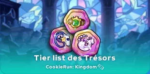 Tier list des trésors de Cookie Run: Kingdom