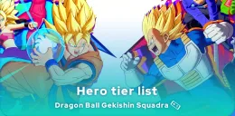 Dragon Ball Gekishin Squadra tier list