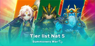 Tier list Nat 5 Summoners War