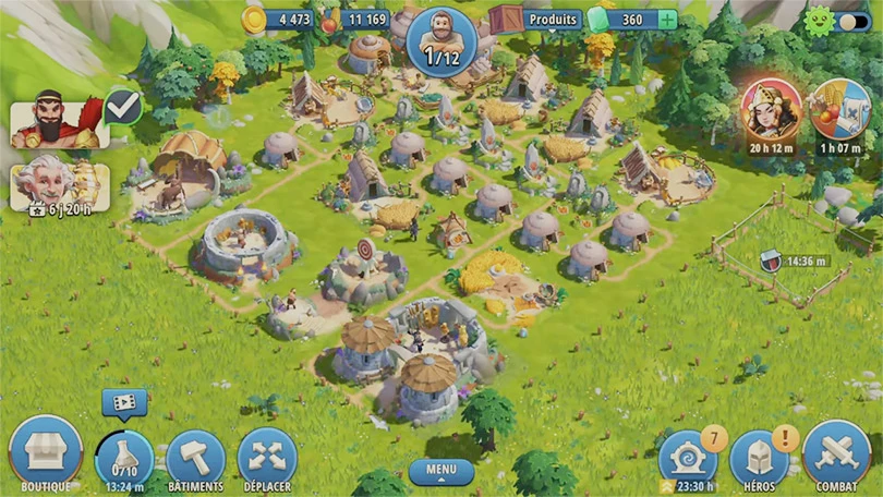 Votre base dans le guide Heroes of History du débutant