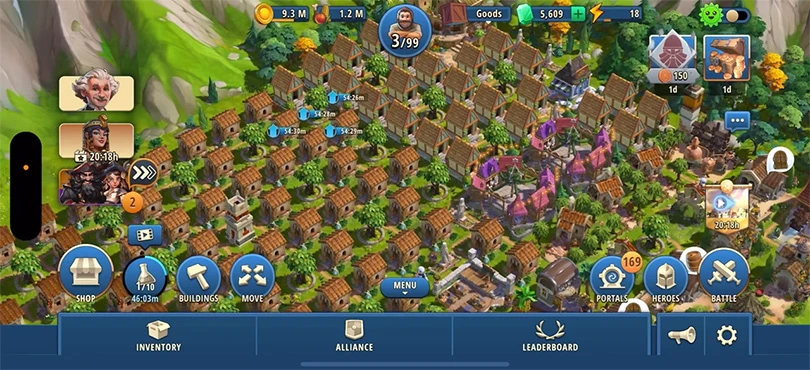 Deine Basis im Heroes of History Anfänger Guide