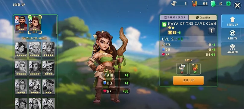Hero management