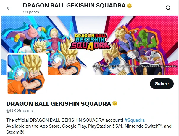 Gekishin Squadra Codes auf Twitter