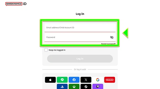 Step 3 to get the Dragon Ball Gekishin Squadra codes