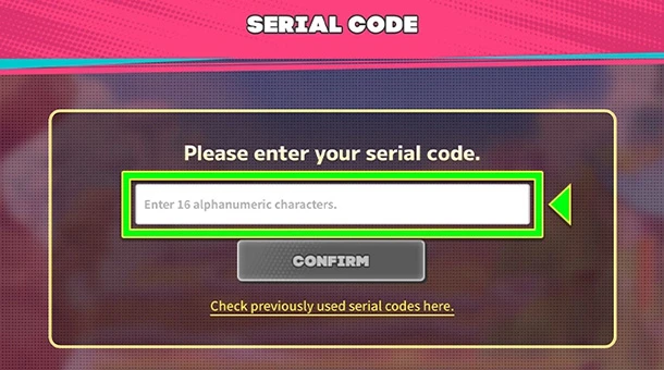 Step 7 to get the Dragon Ball Gekishin Squadra codes