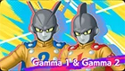 Gamma 1 und Gamma 2 Dragon Ball Gekishin Squadra
