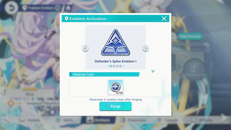 Emblem des Build Shia von Stella Sora