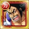 Oden Kozuki, Samurai, der sich dem Drachen entgegenstellt