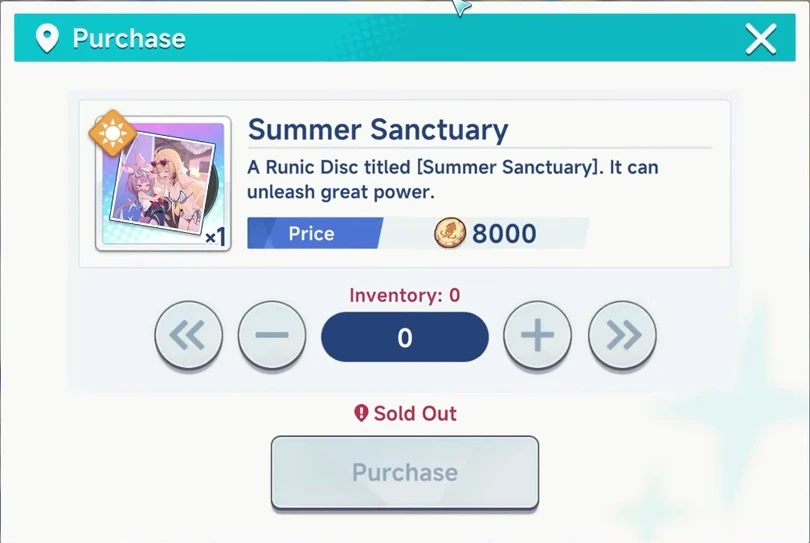 Summer Sanctuary für den Build Shia von Stella Sora kaufen
