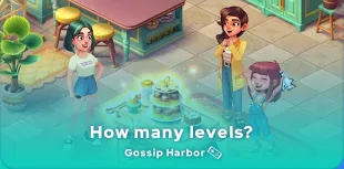 How many levels are in Gossip Harbor​?