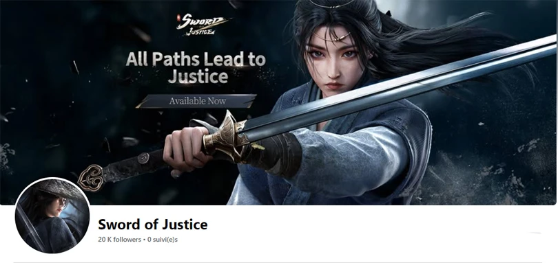 Sword of Justice-Codes auf Facebook einholen