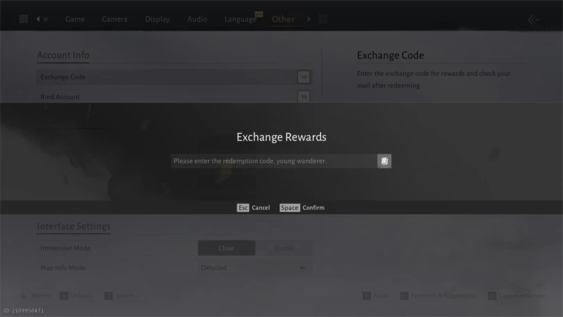 Enter the Where Winds Meet Mobile codes
