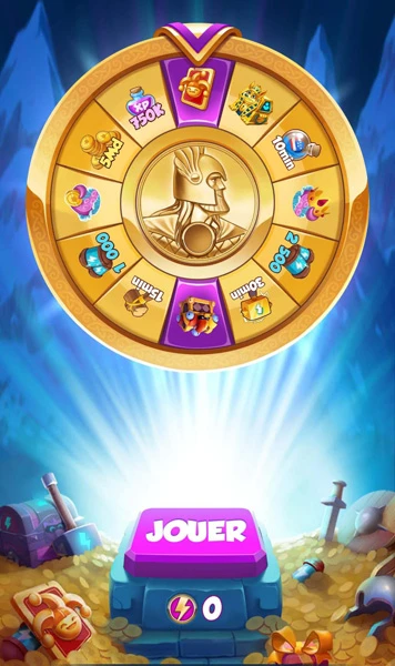 Lancer la roue de Thor dans Coin Master