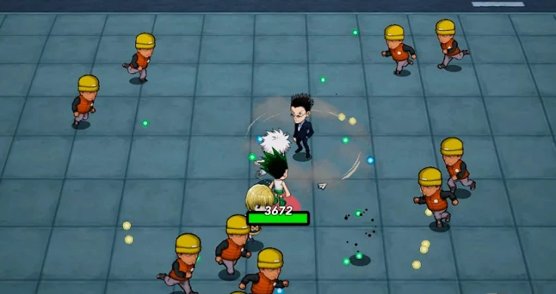 Gameplay de Hunter x Hunter Nen x Survivor