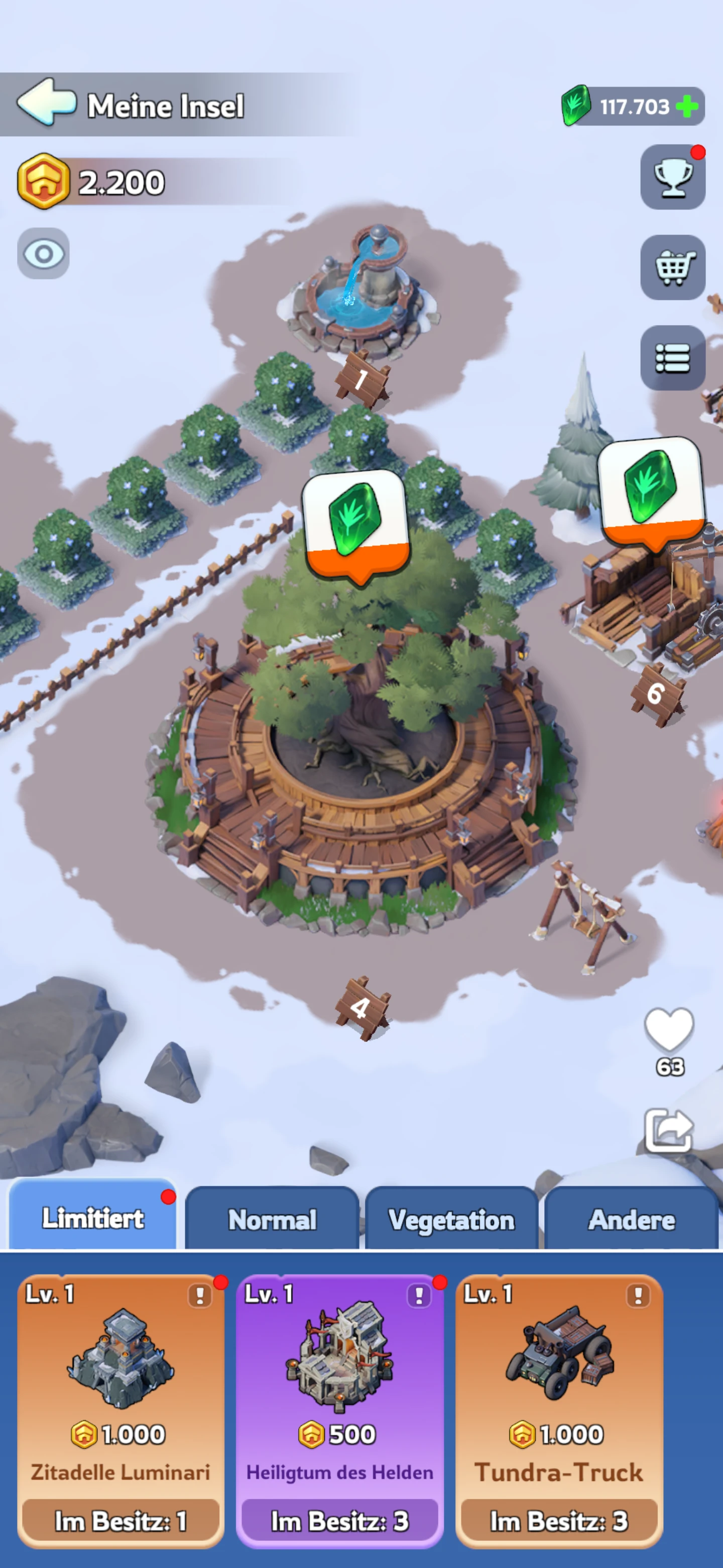 Whiteout Survival Insel Gebäude limitiert