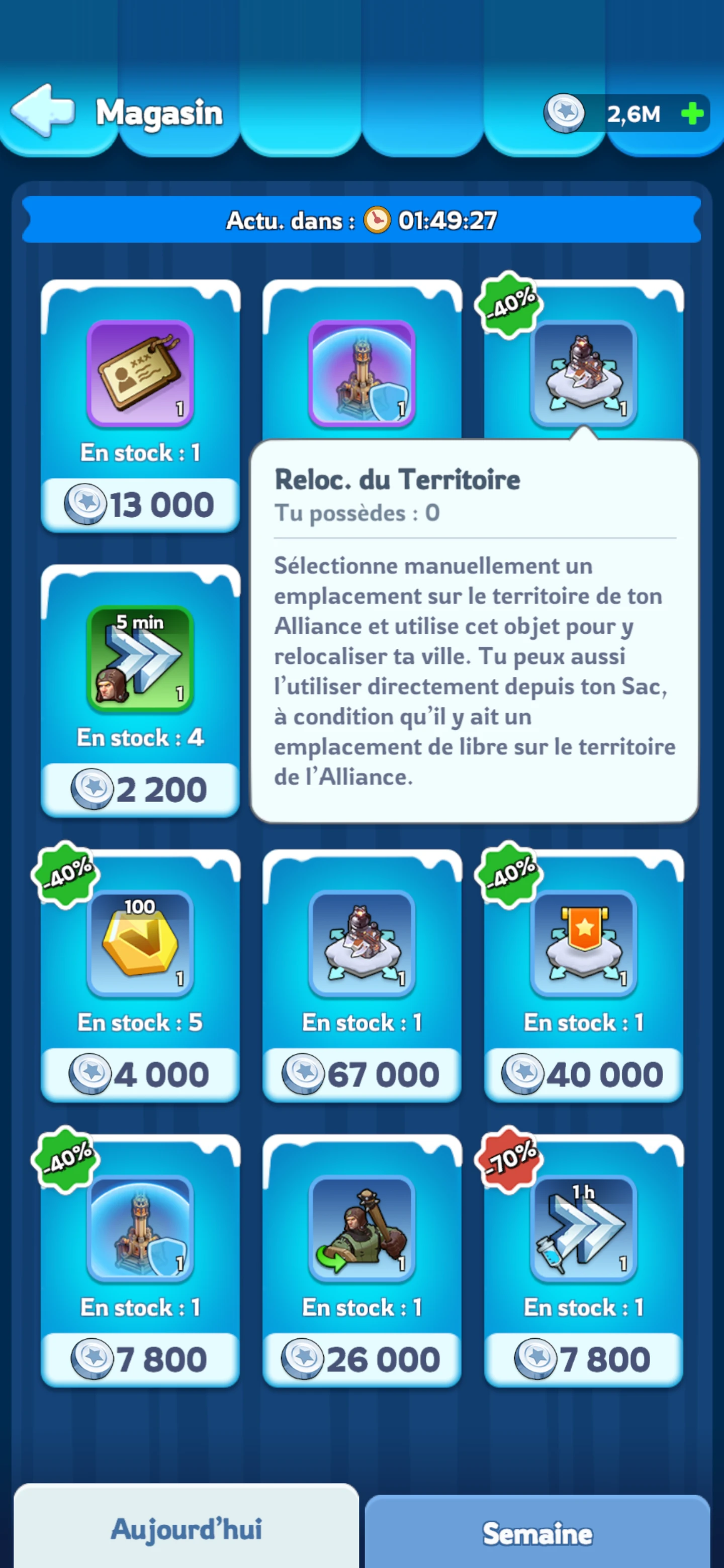 magasin Whiteout Survival