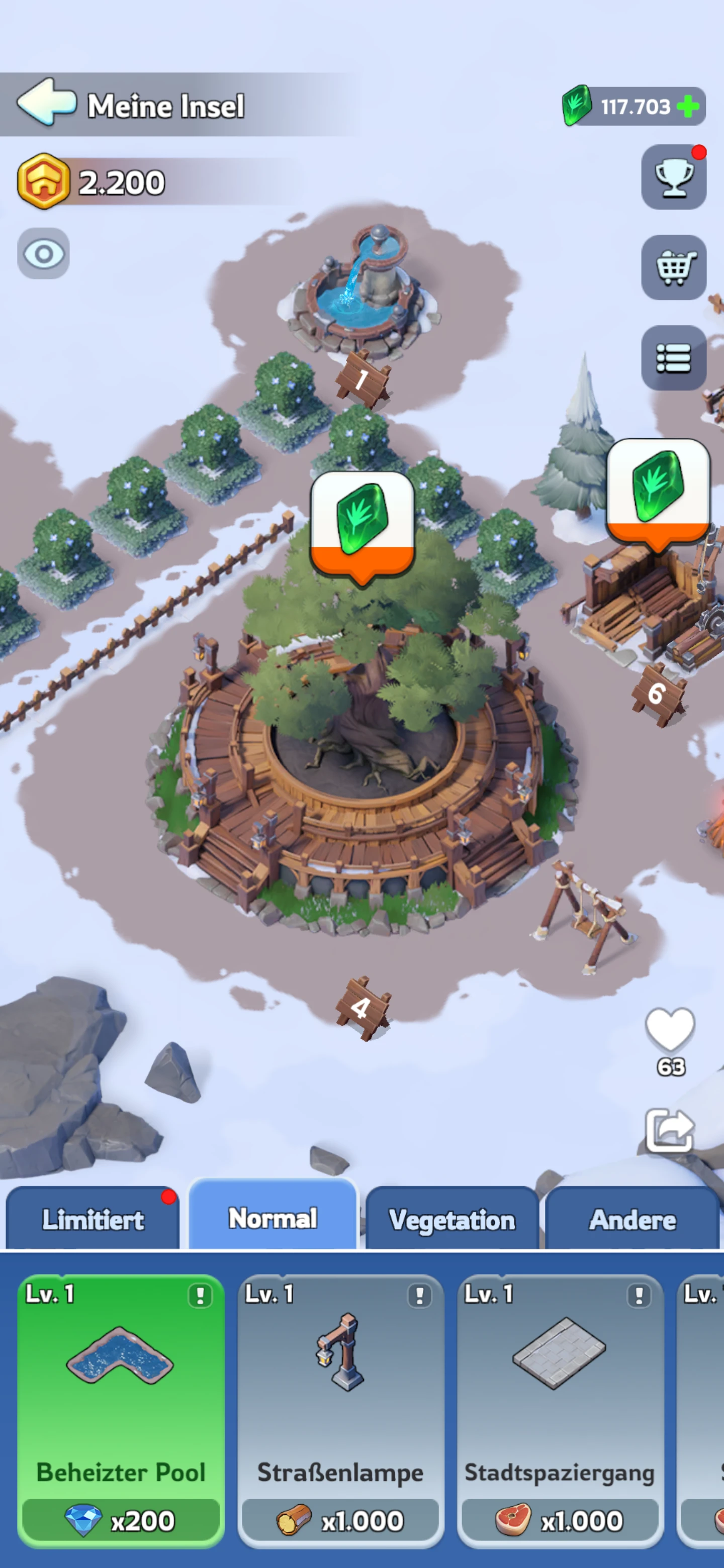 normale Whiteout Survival Insel Gebäude