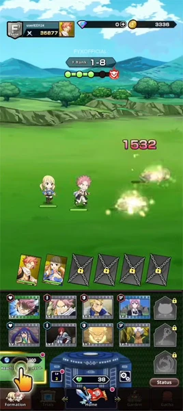 Gameplay von FAIRY TAIL Wizard Chronicle