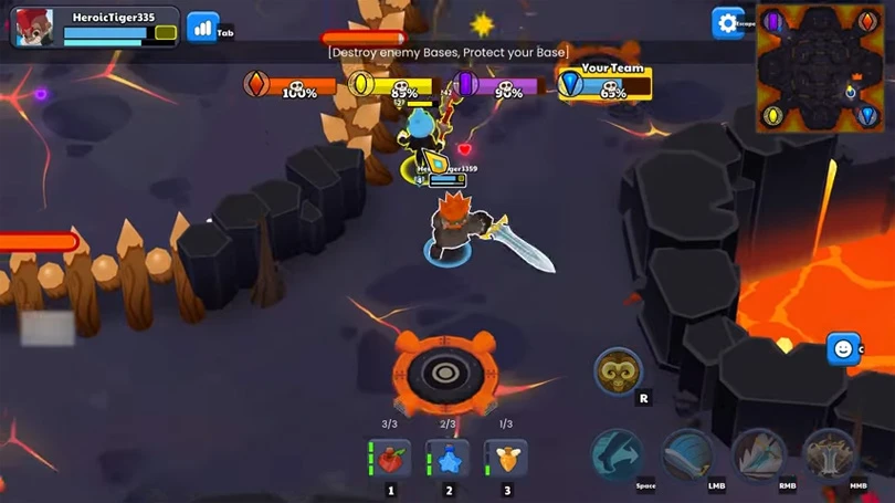 Gameplay pour la sortie de Fightland