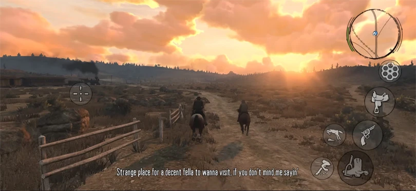 Die Grafik von Red Dead Redemption Mobile