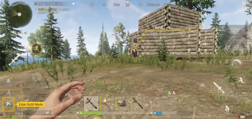 Le craft pour la beta ferm&eacute;e de Rust Mobile