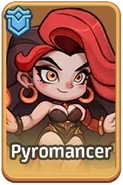 Pyromancer tier list Top Heroes