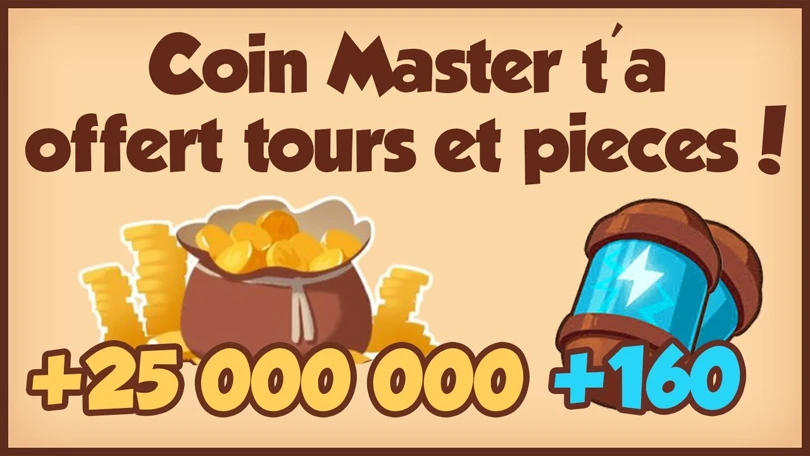 Avoir des tours gratuits grâce à Coin Master