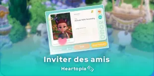 Comment inviter des amis dans Heartopia