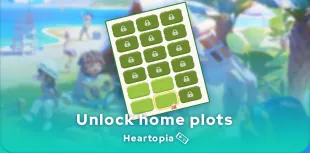 Unlocking home plots in Heartopia
