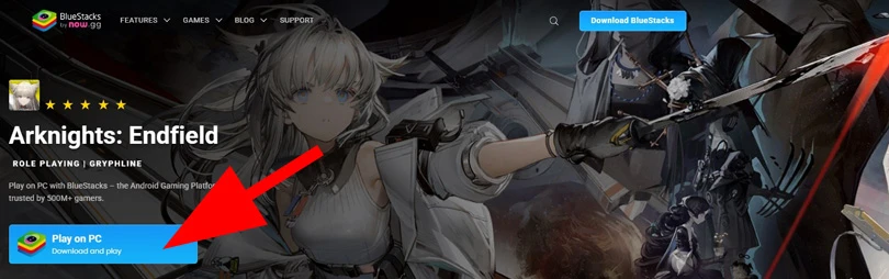 Arknights: Endfield auf BlueStacks f&uuml;r PC spielen