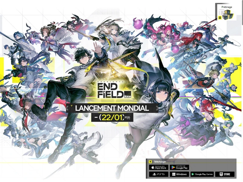Date et heure de sortie d'Arknights: Endfield sur le site officiel