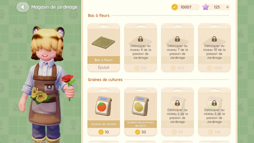 Améliorer son niveau de bâtisseur pour débloquer des parcelles dans Heartopia