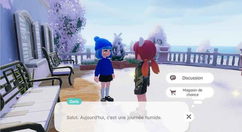 Rencontrer Doris dans Heartopia