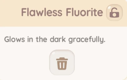 Description of Flawless Fluorite in Heartopia