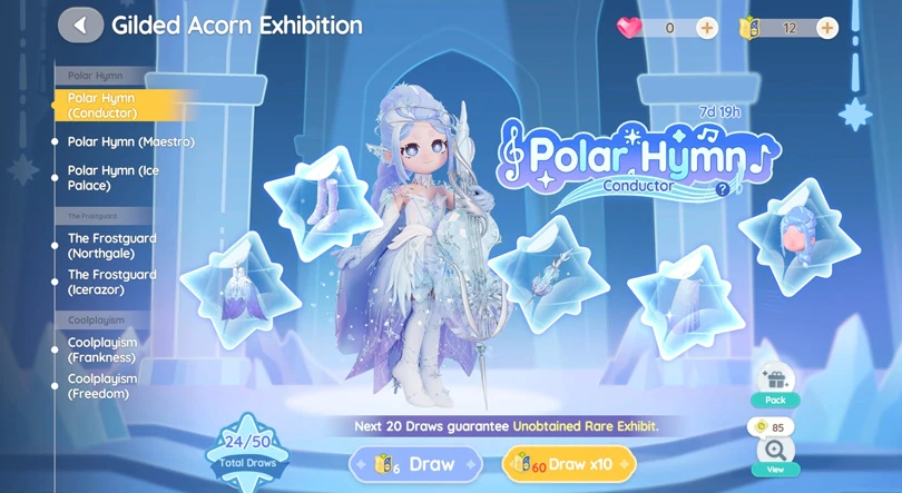 The gacha system in Heartopia