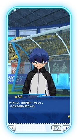 Design des neuen Hauptcharakters von Inazuma Eleven: Cross