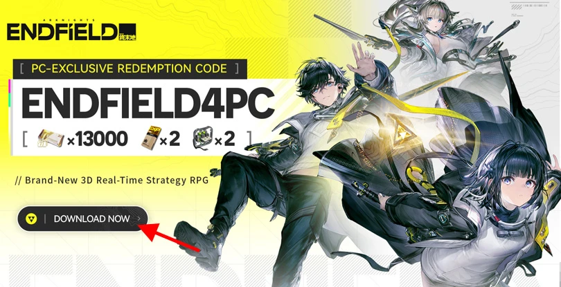 spiele Arknights: Endfield auf PC mit dem Gryphline Launcher