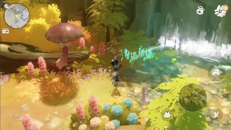 Exploration du monde ouvert dans Lovania
