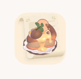 Icone de la tarte de champignons dans Heartopia