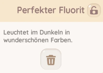 Beschreibung von Perfekter Fluorit in Heartopia
