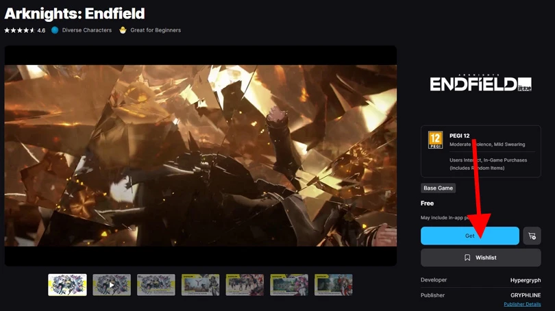 Play Arknights: Endfield on PC with EGS