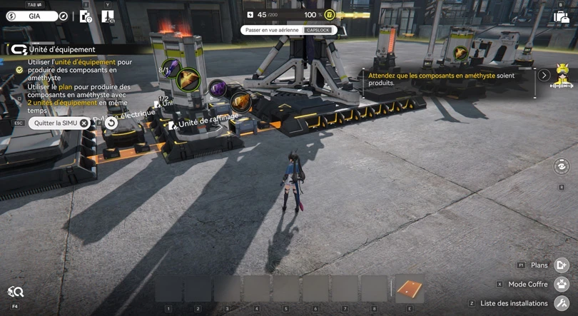 Simulation de plans Arknights: Endfield