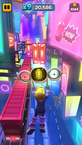 Das Gameplay von Subway Surfers City