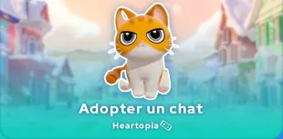 Chat dans Heartopia
