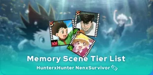HunterxHunter NenxSurvivor Memory Scene Tier List