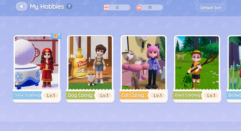 List of Heartopia's hobbies