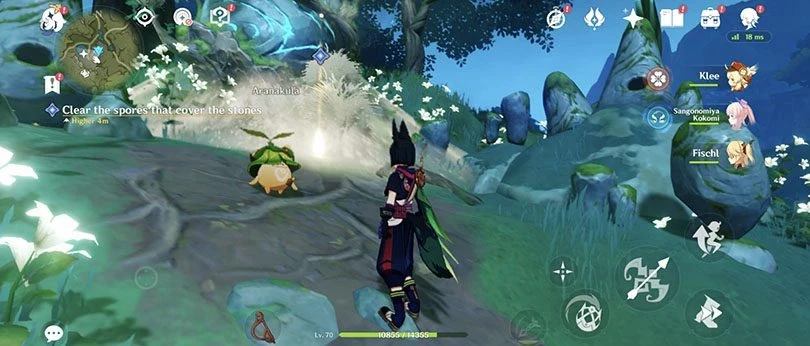 Sporen reinigen - Varuna Gatha Genshin Impact